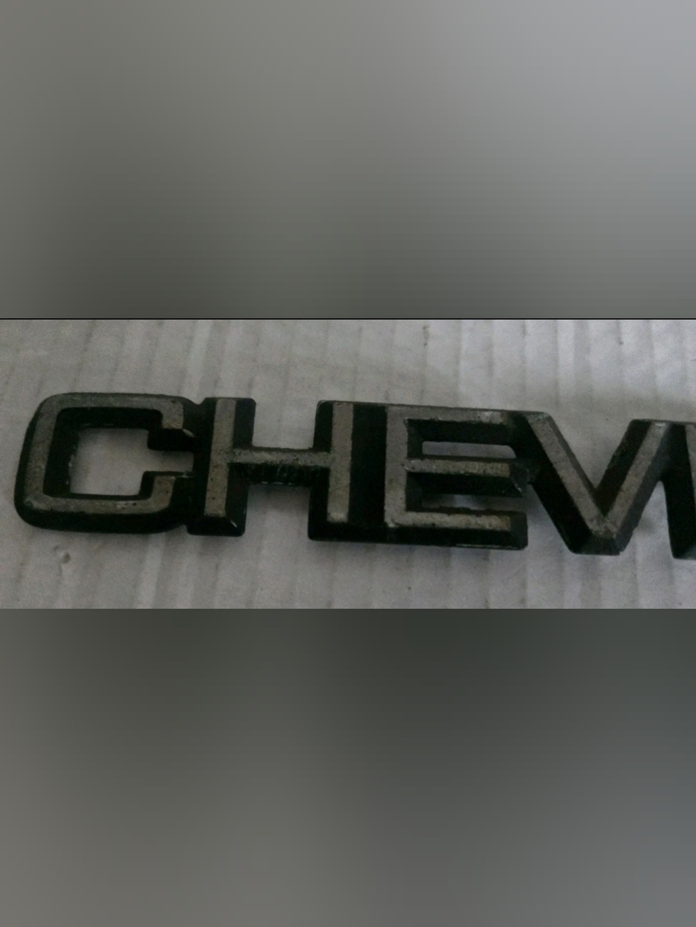 Black Raised Lettering Emblem - Picture 5 of 11